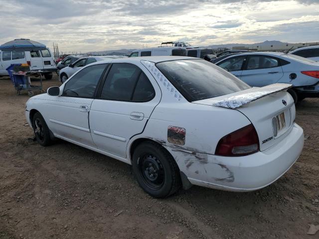 3N1CB51D22L675184 - 2002 NISSAN SENTRA XE WHITE photo 2