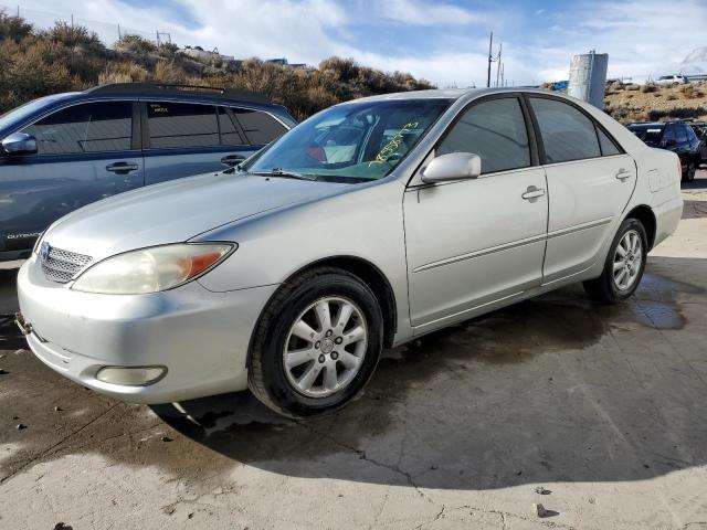 JTDBE32K930235379 - 2003 TOYOTA CAMRY LE SILVER photo 1