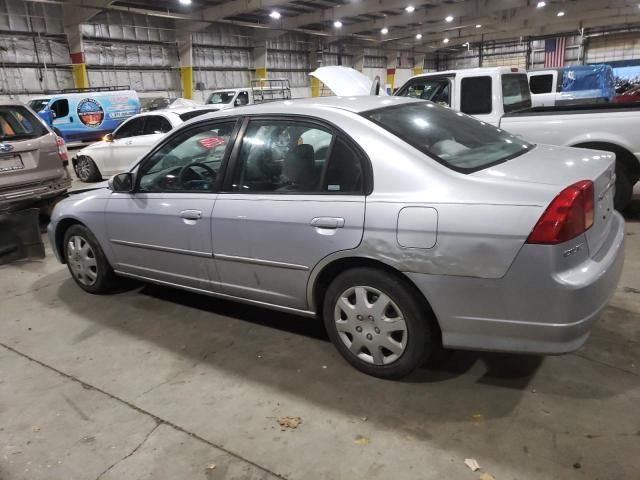 1HGES26722L026103 - 2002 HONDA CIVIC EX SILVER photo 2