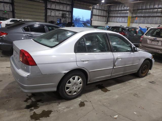 1HGES26722L026103 - 2002 HONDA CIVIC EX SILVER photo 3