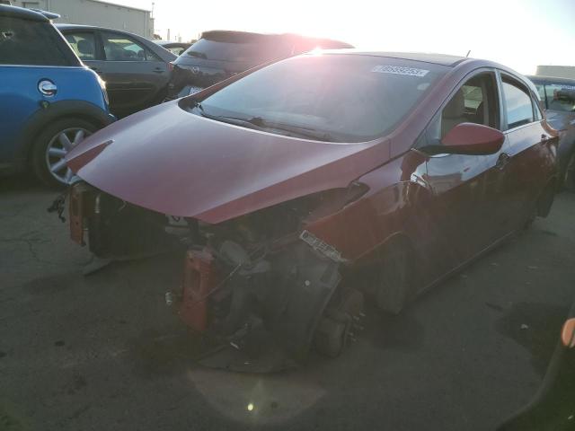 KMHD35LH3GU329216 - 2016 HYUNDAI ELANTRA GT BURGUNDY photo 1