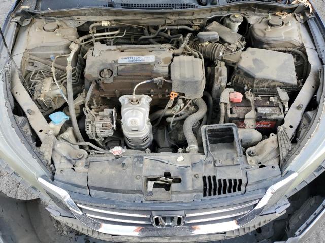 1HGCR2F35FA186705 - 2015 HONDA ACCORD LX GRAY photo 11