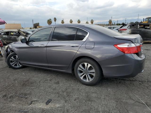 1HGCR2F35FA186705 - 2015 HONDA ACCORD LX GRAY photo 2