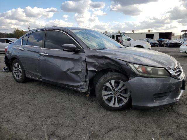 1HGCR2F35FA186705 - 2015 HONDA ACCORD LX GRAY photo 4