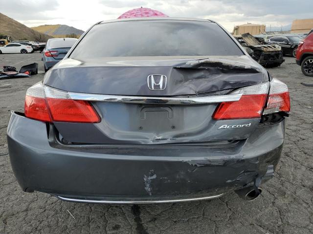 1HGCR2F35FA186705 - 2015 HONDA ACCORD LX GRAY photo 6