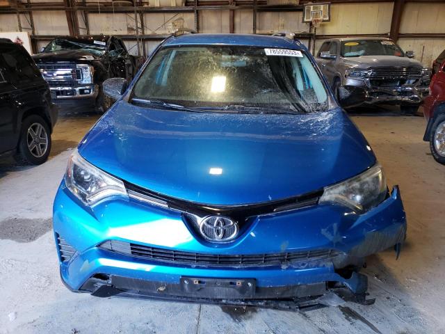 2T3BFREV3GW447654 - 2016 TOYOTA RAV4 LE BLUE photo 5