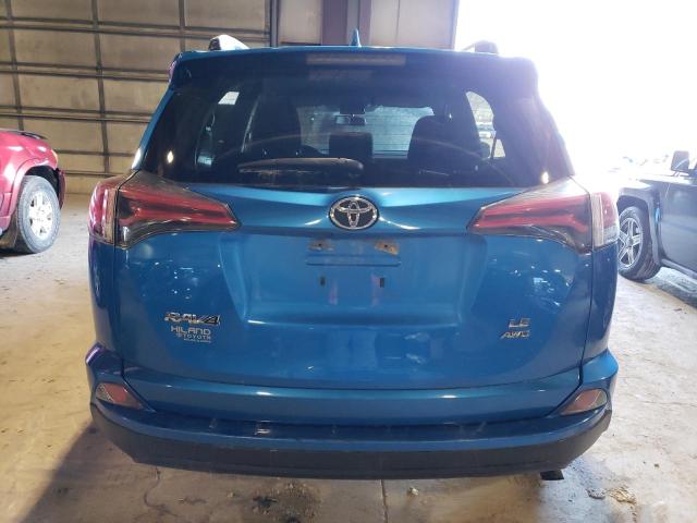 2T3BFREV3GW447654 - 2016 TOYOTA RAV4 LE BLUE photo 6