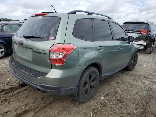 JF2SJAFC5FH810281 - 2015 SUBARU FORESTER 2.5I PREMIUM GREEN photo 3