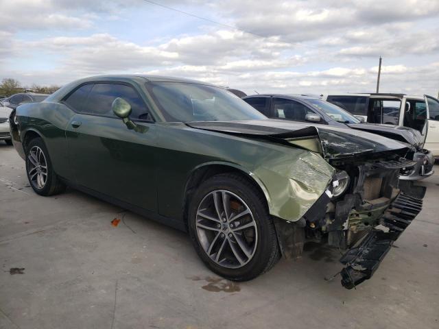 2C3CDZGG7KH676182 - 2019 DODGE CHALLENGER SXT GREEN photo 4