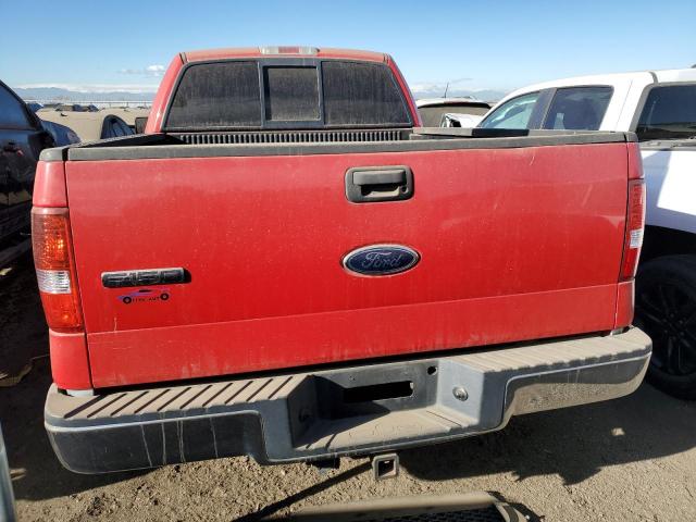 1FTPX14575NB78830 - 2005 FORD F150 RED photo 6