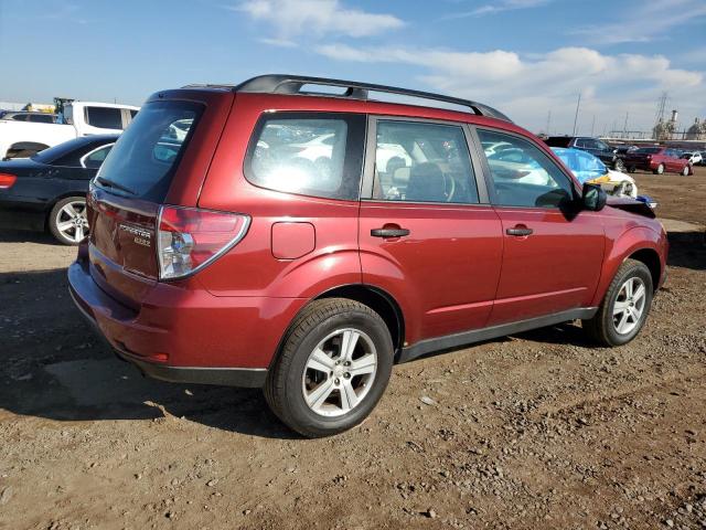 JF2SH6BC8AH769569 - 2010 SUBARU FORESTER XS Bordeaux Foto 3