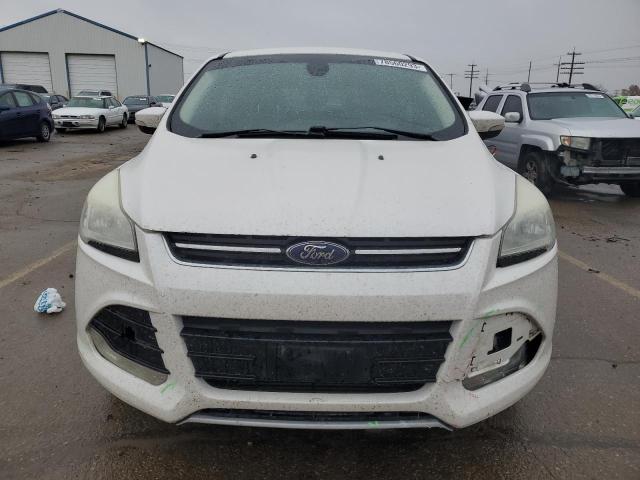 1FMCU9H98DUB72196 - 2013 FORD ESCAPE SEL WHITE photo 5