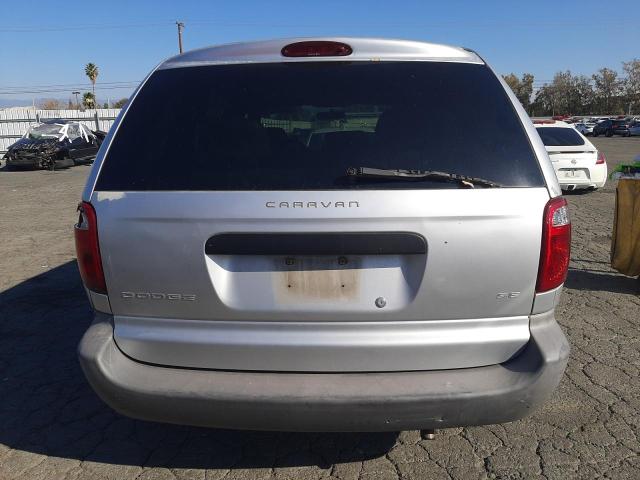 1B4GP25322B586424 - 2002 DODGE CARAVAN SE SILVER photo 6