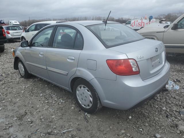 KNADH4A3XA6610722 - 2010 KIA RIO LX SILVER photo 2