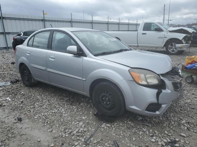 KNADH4A3XA6610722 - 2010 KIA RIO LX SILVER photo 4