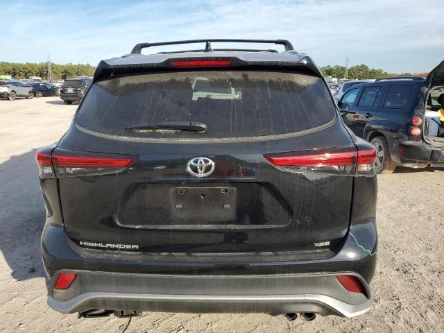 5TDLZRAH1NS133141 - 2022 TOYOTA HIGHLANDER XSE BLACK photo 6