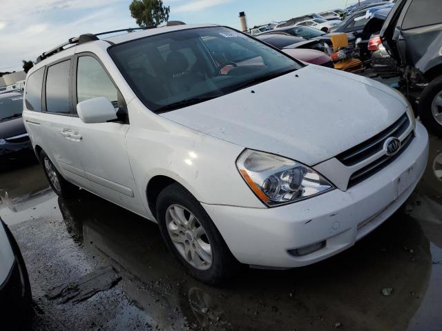 KNDMB233076112639 - 2007 KIA SEDONA EX WHITE photo 4