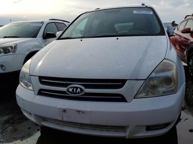 KNDMB233076112639 - 2007 KIA SEDONA EX WHITE photo 5