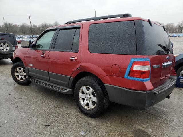 1FMFU16507LA14301 - 2007 FORD EXPEDITION XLT RED photo 2