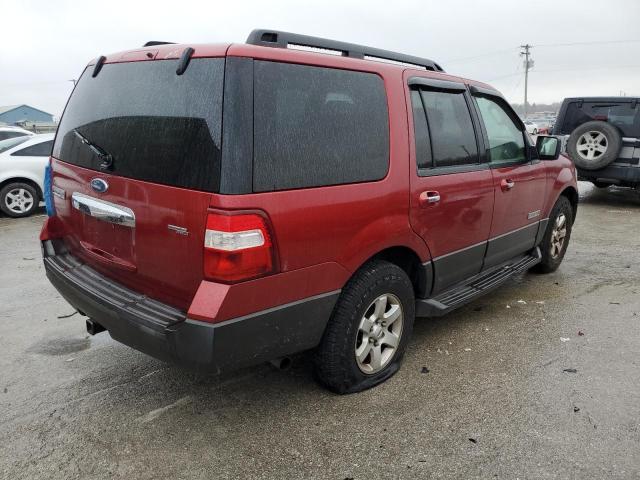 1FMFU16507LA14301 - 2007 FORD EXPEDITION XLT RED photo 3
