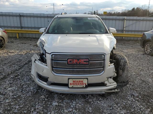 1GKKVTKD9DJ201251 - 2013 GMC ACADIA DENALI WHITE photo 5