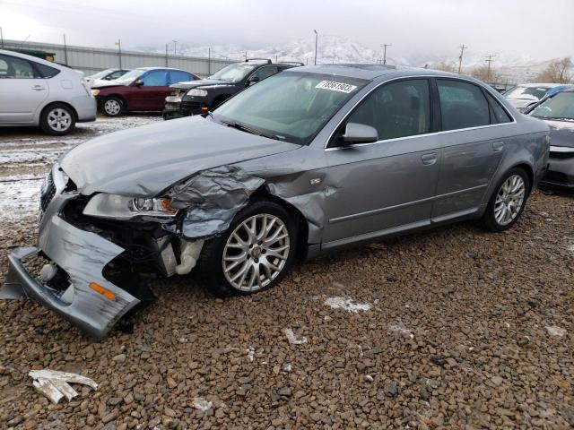 WAUDF78E68A132868 - 2008 AUDI A4 2.0T QUATTRO SILVER photo 1