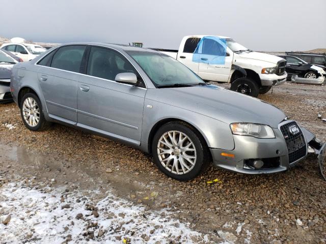 WAUDF78E68A132868 - 2008 AUDI A4 2.0T QUATTRO SILVER photo 4