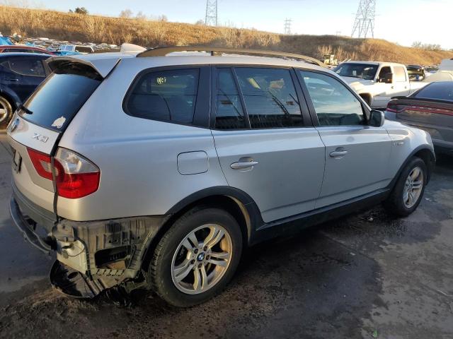 WBXPA934X5WD04915 - 2005 BMW X3 3.0I SILVER photo 3