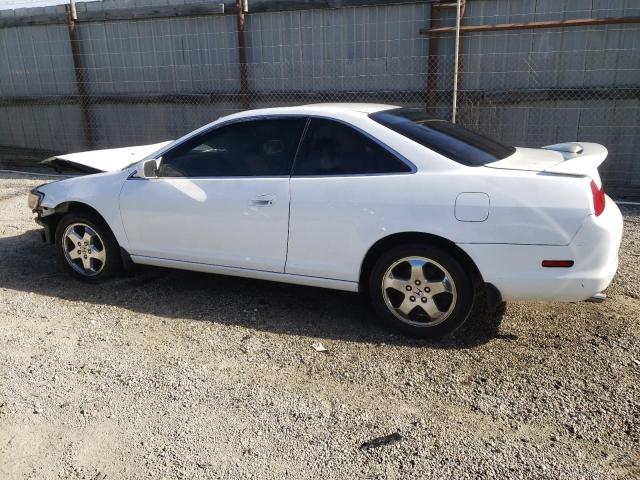 1HGCG2252WA004617 - 1998 HONDA ACCORD EX WHITE photo 2