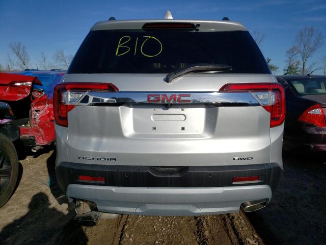 1GKKNULS6LZ135955 - 2020 GMC ACADIA SLT SILVER photo 6