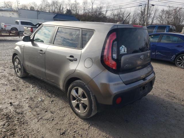 KNDJN2A20H7436030 - 2017 KIA SOUL GRAY photo 2