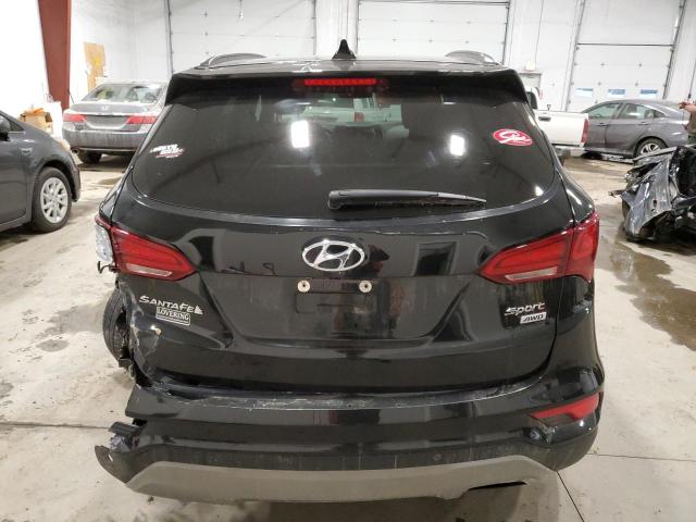 5XYZUDLBXJG536384 - 2018 HYUNDAI SANTA FE S BLACK photo 6