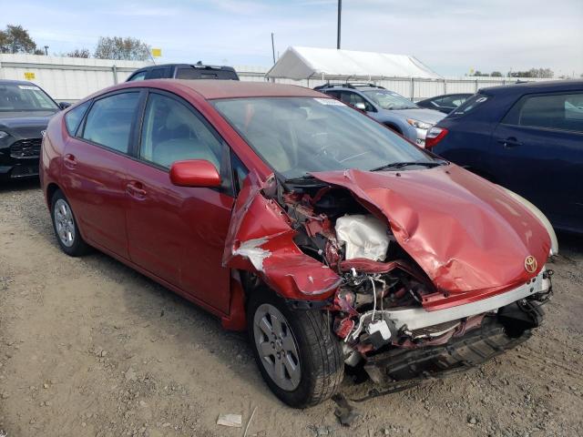 JTDKB20U783351547 - 2008 TOYOTA PRIUS RED photo 4