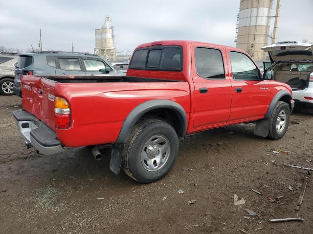 5TEGN92N03Z254941 - 2003 TOYOTA TACOMA DOUBLE CAB PRERUNNER RED photo 3