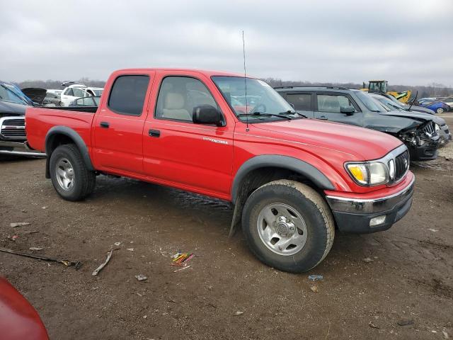 5TEGN92N03Z254941 - 2003 TOYOTA TACOMA DOUBLE CAB PRERUNNER RED photo 4