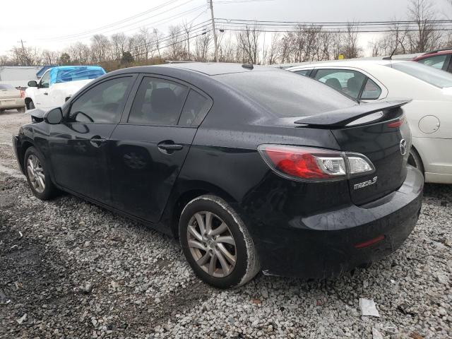 JM1BL1W74C1607558 - 2012 MAZDA 3 I BLACK photo 2