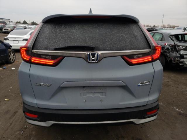 7FART6H84ME011655 - 2021 HONDA CR-V EXL BLUE photo 6