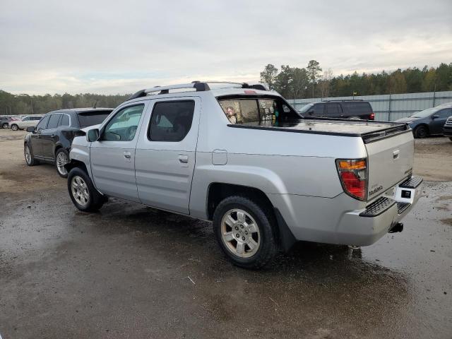 2HJYK16568H511933 - 2008 HONDA RIDGELINE RTL SILVER photo 2