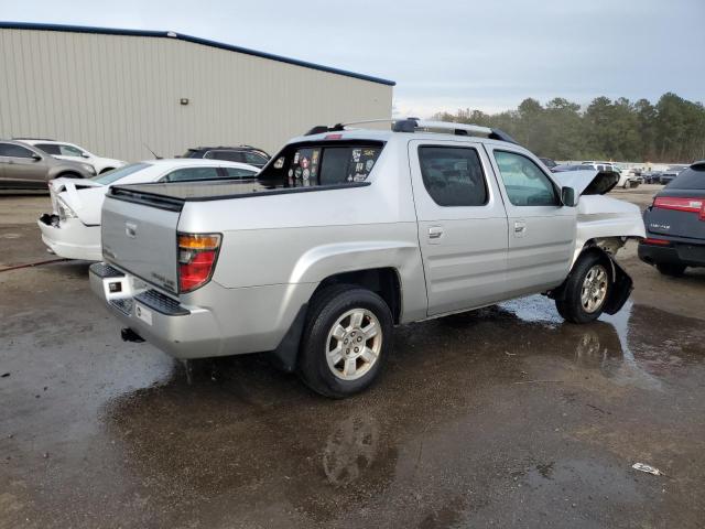 2HJYK16568H511933 - 2008 HONDA RIDGELINE RTL SILVER photo 3