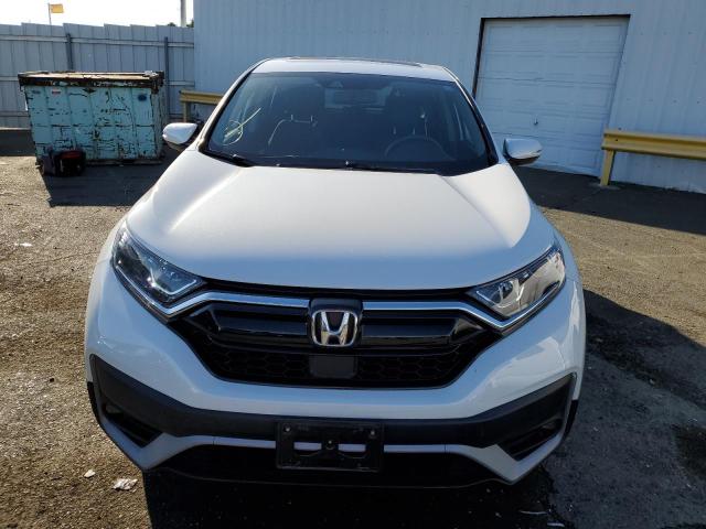 2HKRW1H88MH414948 - 2021 HONDA CR-V EXL WHITE photo 5