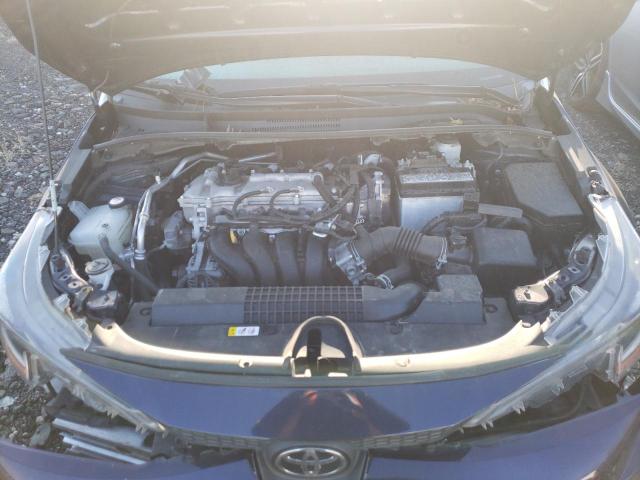 5YFEPMAE7MP181192 - 2021 TOYOTA COROALLA LE BLUE photo 11