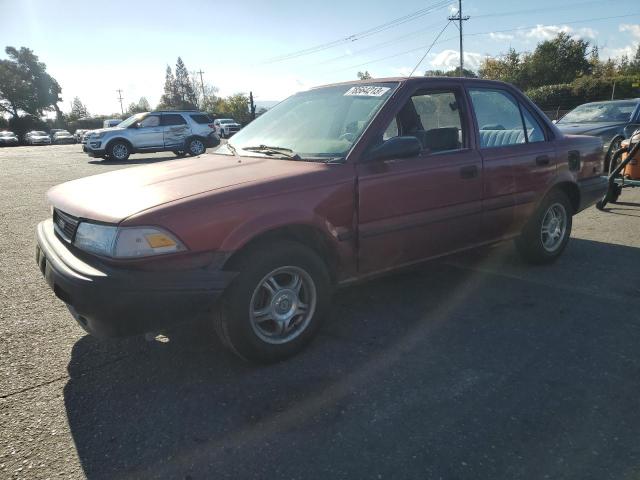 1NXAE94A0LZ142953 - 1990 TOYOTA COROLLA DLX BURGUNDY photo 1