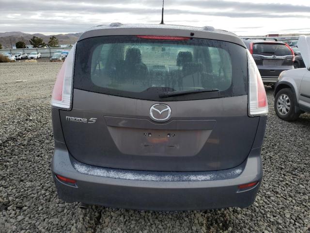 JM1CR29L980309893 - 2008 MAZDA 5 CHARCOAL photo 6