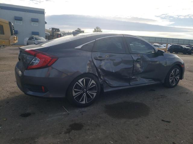 2HGFC1F77JH642774 - 2018 HONDA CIVIC EXL ნაცრისფერი ფოტო 3