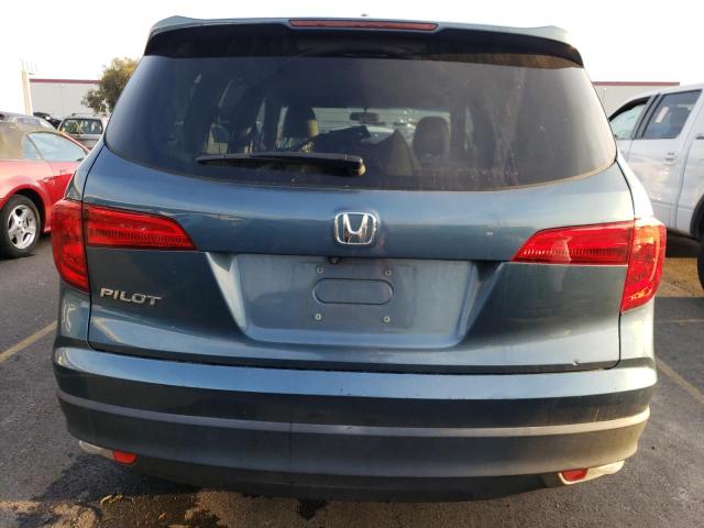 5FNYF5H34JB021191 - 2018 HONDA PILOT EX BLUE photo 6