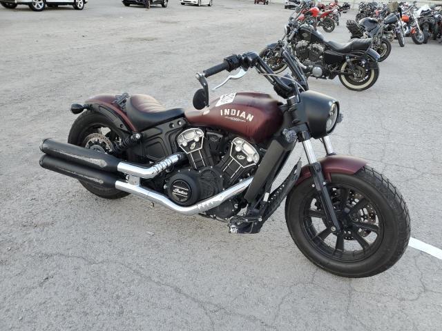 56KMTA006M3181229 - 2021 INDIAN MOTORCYCLE CO. SCOUT BOBBER ABS BURGUNDY photo 1