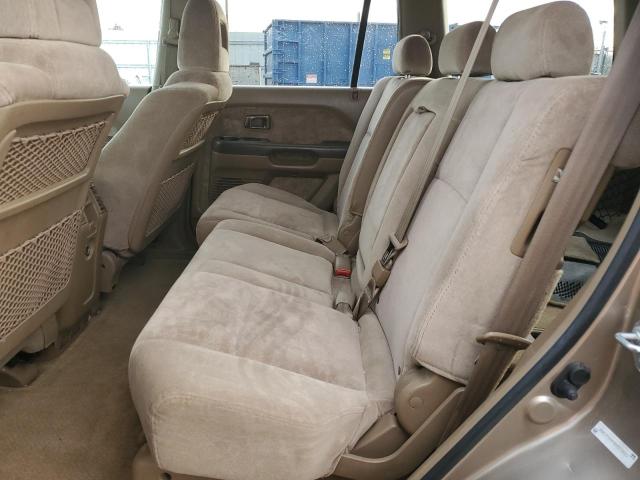 2HKYF18494H513853 - 2004 HONDA PILOT EX TAN photo 10