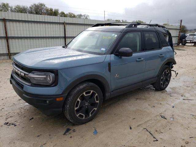 3FMCR9C64NRD25258 - 2022 FORD BRONCO SPO OUTER BANKS TEAL photo 1