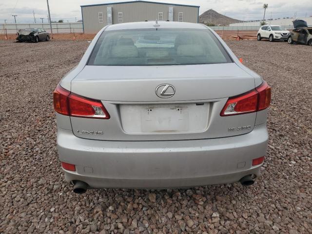 JTHBK262292093482 - 2009 LEXUS IS 250 SILVER photo 6