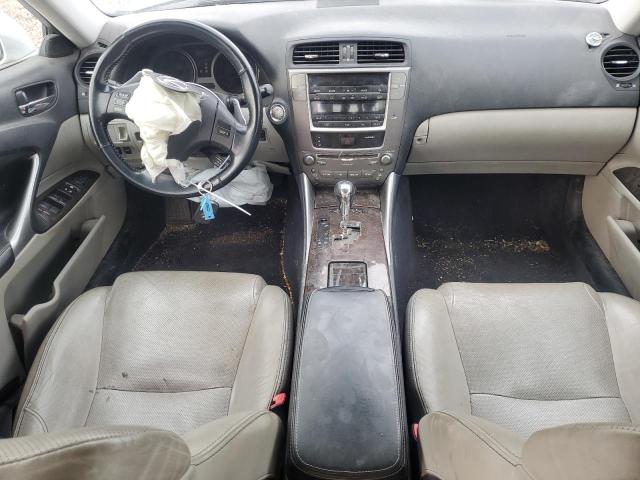 JTHBK262292093482 - 2009 LEXUS IS 250 SILVER photo 8